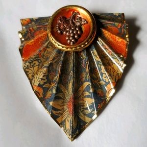 Artist Signed Modern mid century Pin Brooch